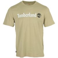 timberland camiseta linear logo short sleeve para hombre