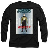star trek camiseta manga larga the next generation season 5 episode 5 para mujer