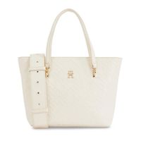 tommy hilfiger bolsos mujer - beige talla os