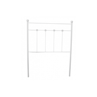 cabecero forja ducal para cama de 150 blanco 158x125x4 matris