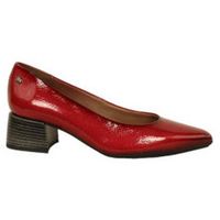 lolas zapatos de tacon salon piel efecto charol con piso flexible tacon 5 cm para mujer