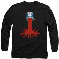 carrie camiseta manga larga bucket of blood para hombre