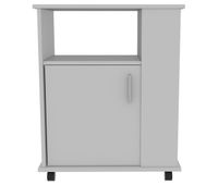 armario inferior lower para microondas en melamina con gabinete y 4 estantes  734 cm  x 60 cm  x 398 cm   blanco
