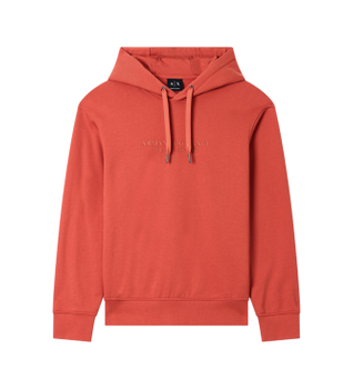 A|X Armani Exchange para hombre. XM001294AF20934U3040 Sudadera Iconic naranja (S), Casual, Algodón, Manga larga