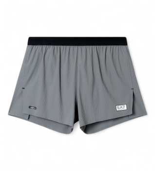 EA7 para hombre. 7M001353_AF21687 Pantalones Cortos Ventus+ M Gris (M), Deportivo, Sportswear, Multideporte, Poliamida