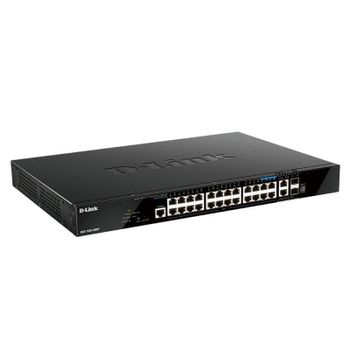 Switch Gestionado D-LINK L3 20 Puertos Gigabit PoE+ 4x2,5G 2x10G SFP+ Apilable 1U