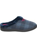 pantuflas destalonadas calz roal r12268 en azul marino 40