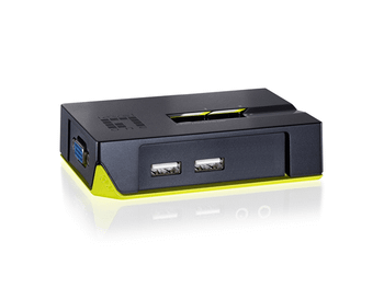 CONMUTADOR 2 PCS KVM LEVEL ONE VGA USB KVM-0222