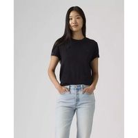 levis tops y camisetas 005j2-00010 - favorite cotton tee hm-anthracite night para mujer