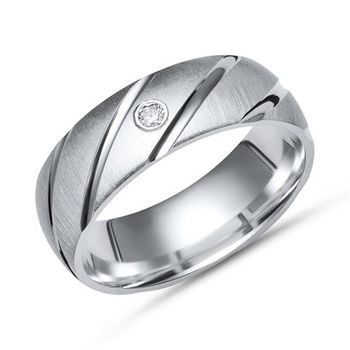 Anillo exclusivo plata 925 con circonita 6mm