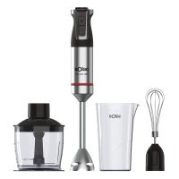 batidora de inmersion solac pro chef 1501 1500w 20 velocidades acero inoxidable set accesorios