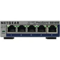 netgear gs105e-200pes switch gestionado l2l3 gigabit ethernet 101001000 gris