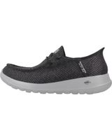 de skechers informales hombre modelo go walk flex color negro bkgy