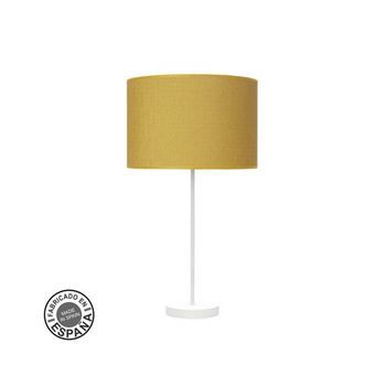 Sobremesa Alto 1xe27 Blanco Amarillo 63x30x30cm Moda