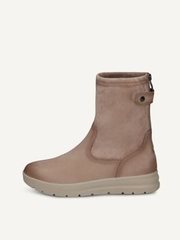 CAPRICE Bootie, beige, made of Leather and synthetic without heel, Size 37