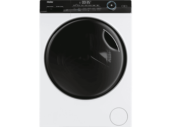 Lavadora carga frontal - Haier I-Pro Series 5 HW100B14959NEU-IB, 10 kg, 1400 rpm, Vapor, Antibacterias, Blanco