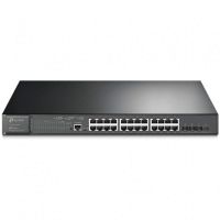 switch tp-link tl-sg3428xmp 24 puertos gigabit poe 4 sfp 128 gbps gestionado l2 1u