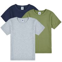 petit bateau camiseta 3 tee shirts mc para nina