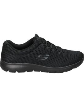Zapatillas Color Negro De Memory Foam Skechers 12985-bbk 41