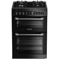 leisure cuisinemaster cs60gvk 60 cm gas cooker - black black