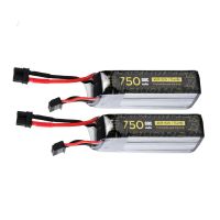2 piezas de bateria lipo flywoo explorer 152v 750mah 80c 4s hv 80c con enchufe xt30
