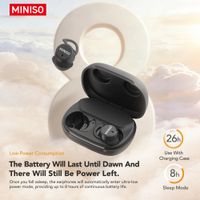 audifonos miniso ms217 tws mini para dormir bluetooth 60 traductor ia de 134 idiomas cancelacion de ruido enc audifonos intrauditivos ultraligeros
