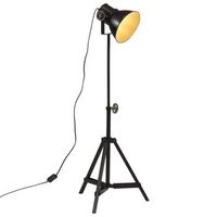 lampara de pie negra 25 w e27 35x35x6595 cm vidaxl