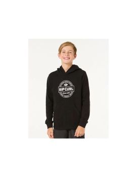 Sudadera Rip Curl Stapler Hood- Niño Negro