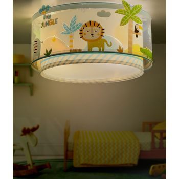 Plafón Infantil My Little Jungle Animales Jungla