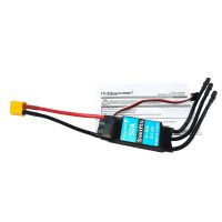 hobbyocean 50a esc 2-4s con bec 5v3a xt60 conector para avion rc de ala fijajet