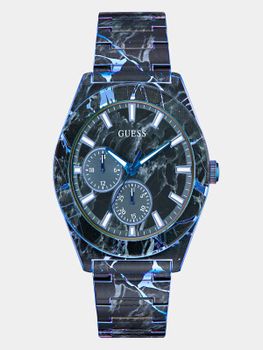 Reloj Multifunción De Acero Inoxidable 44 Mm
