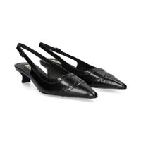 bibi lou zapatos de tacon bajo mujer - negro talla 40