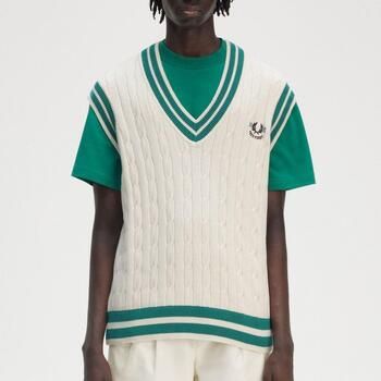 Fred Perry Jersey Cable Knit Tennis Tank para hombre