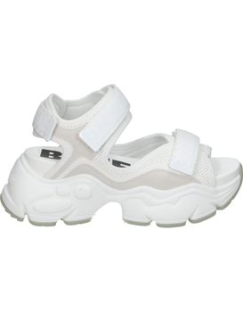 Sandalias Veganas Con Plataforma Para Moda Joven Buffalo Binary 0 Blanco 39