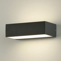 aplique de exterior led draco 2x5w