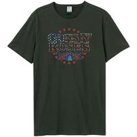 amplified clothing camiseta manga larga stars and stripes para hombre