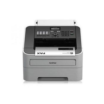 Brother FAX-2840 A4 Mono Laser Fax Machine (Black/Grey)