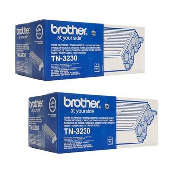 Original Multipack Brother HL-5380DN Printer Toner Cartridges (2 Pack) -TN3230