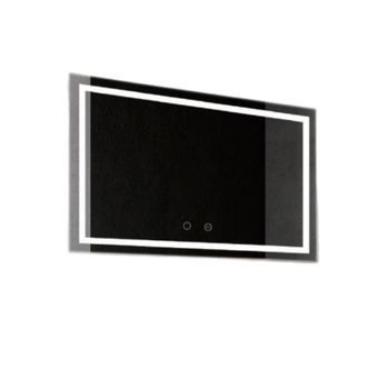Espejo Rectangular Luz Led Retroiluminada, 80x90 6500k Fría
