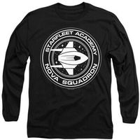 star trek camiseta manga larga nova squadron para mujer