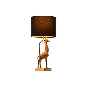 Lampara Sobremesa Resina Poliester 20x20x53 Jirafa