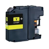 compatible yellow brother lc123y ink cartridge