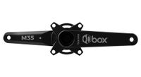platos y bielas  p   strong box one m35   strong    p bmx negro
