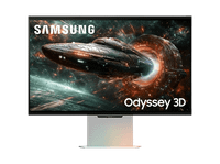 monitor gaming - samsung odyssey 3d g90xf ls27fg904xuxen 27 uhd 4k 165hz 1ms altavoces integrados sin gafas ia video altura ajustable