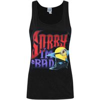minions camiseta tirantes sorry im bad para mujer