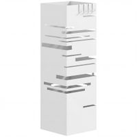 paraguero 155x155x49 cm blanco