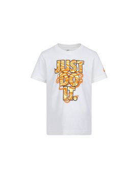 Camiseta Nike Just do it Waves Niño Blanco