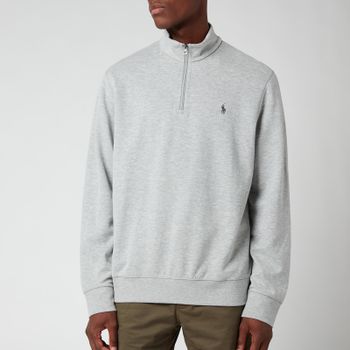 Polo Ralph Lauren Cotton-Jersey Quarter-Zip Jumper - XL
