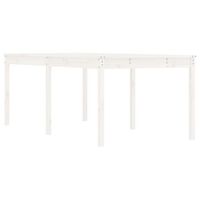 mesa de jardin  mesa de exterior madera maciza de pino blanco 2035x100x76 cm