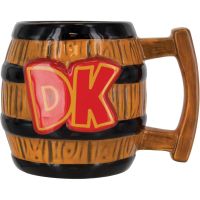 taza 3d barril donkey kong nintendo ceramia 400 mls